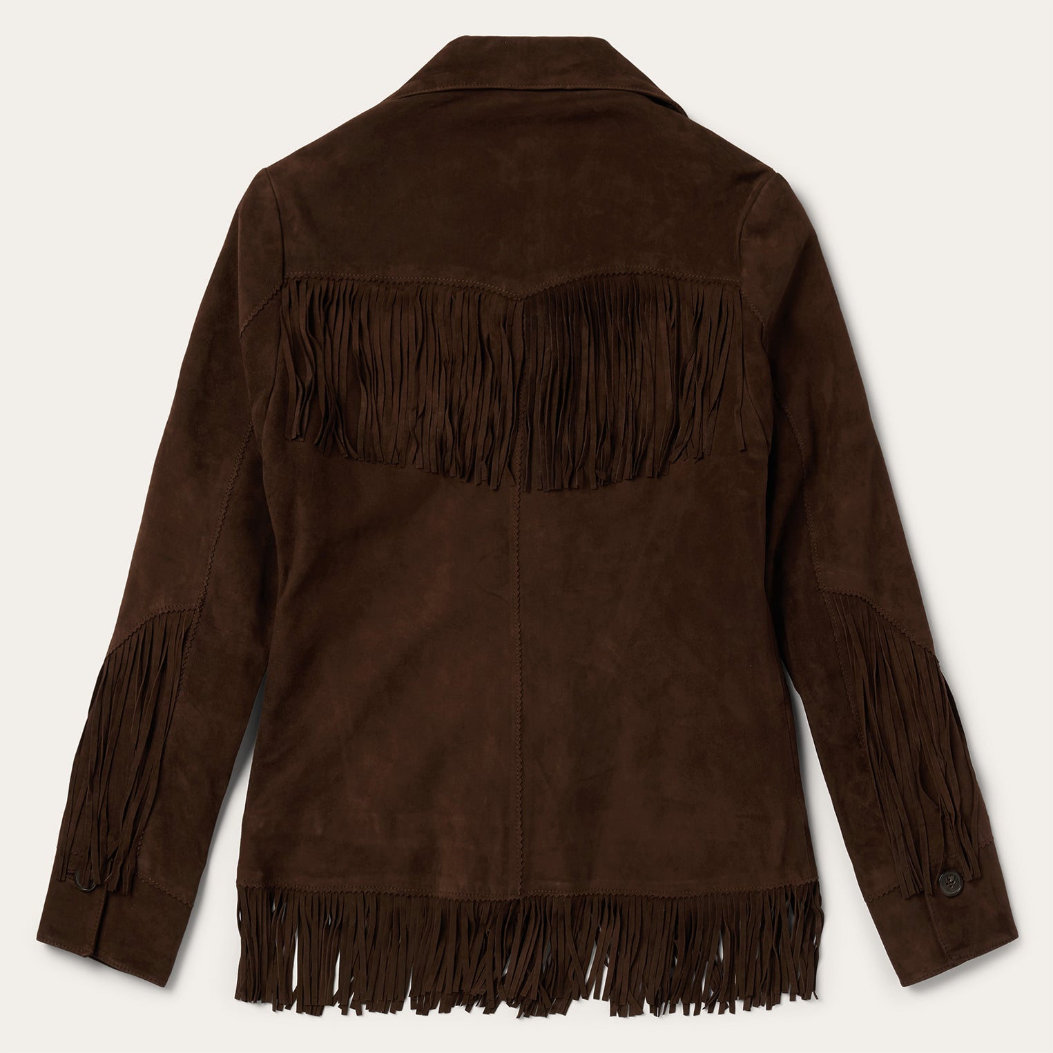 Fringe Suede Jacket - Image 3