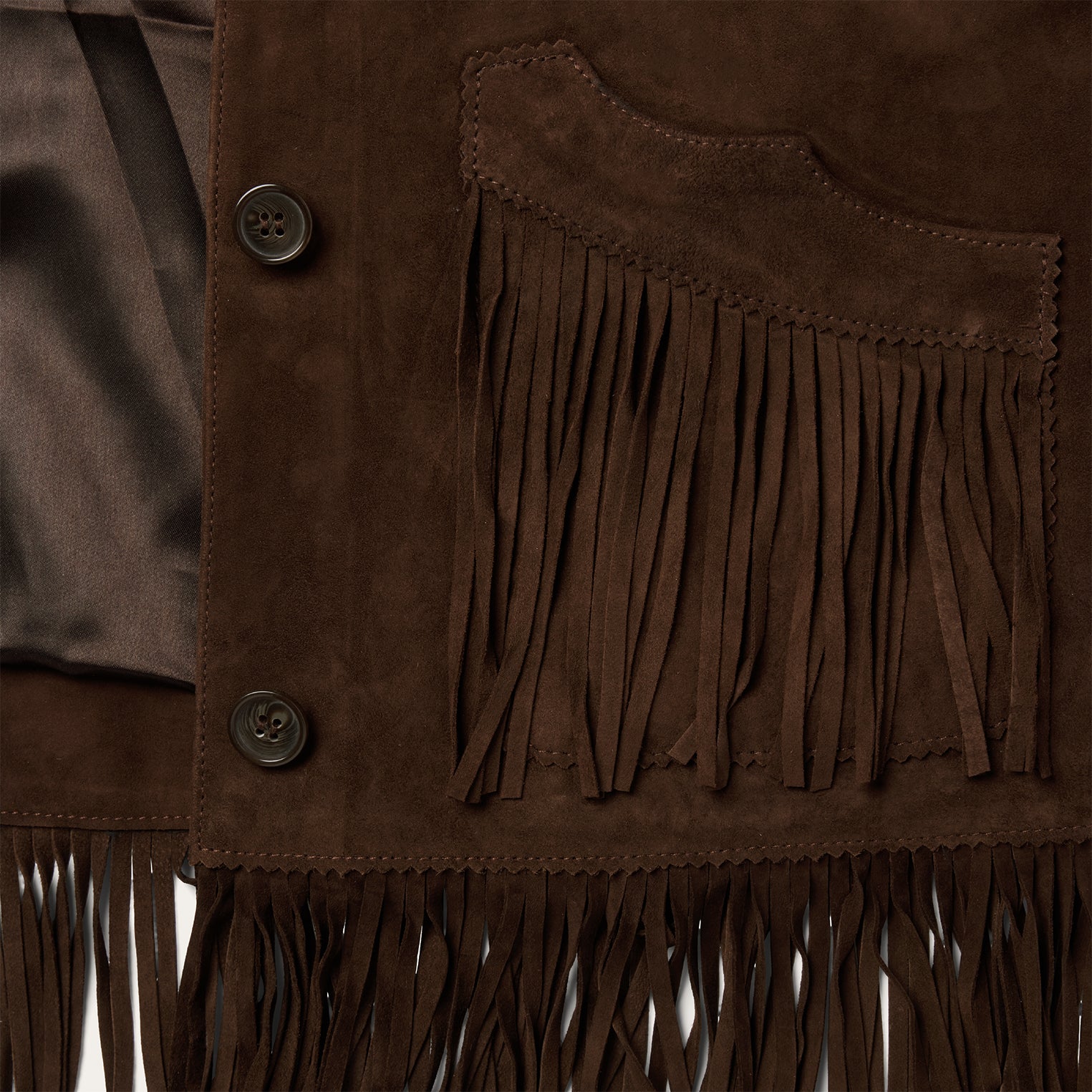 Fringe Suede Jacket - Image 6