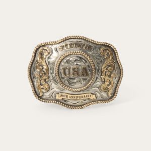 American Anniversary Plaque Buckle