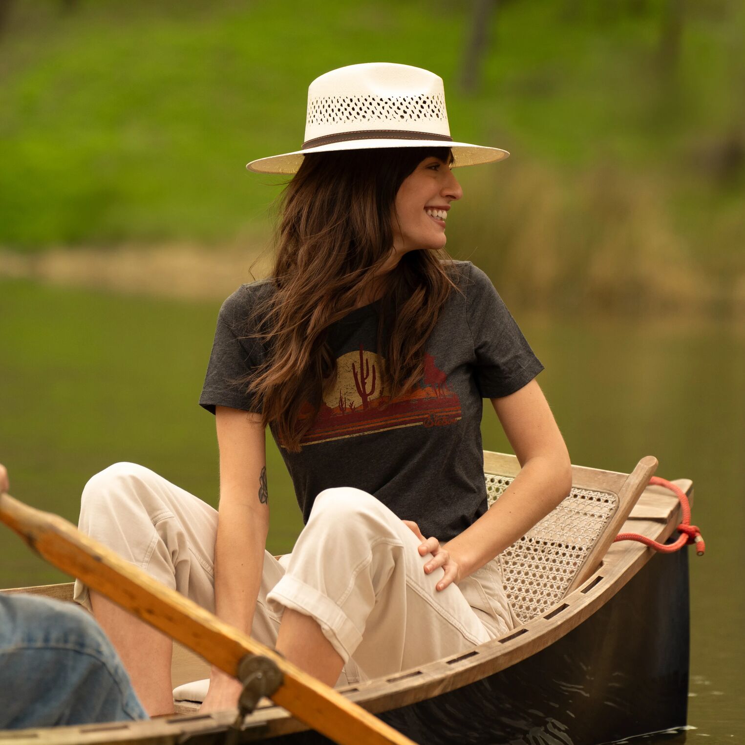 Digger Straw Outdoor Hat - Image 2