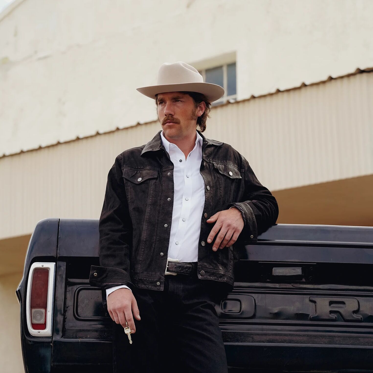 White Oxford Western Shirt - Image 2