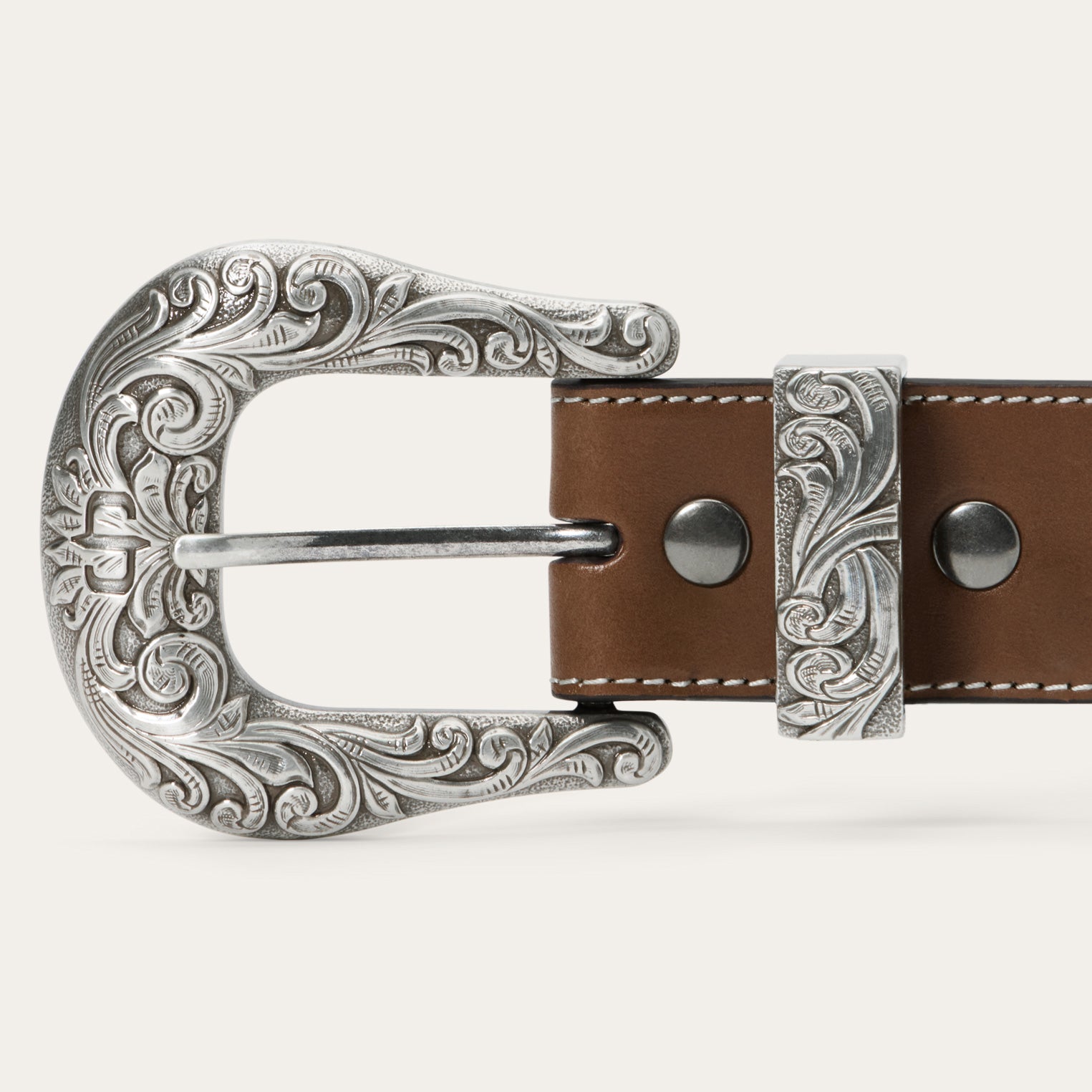 Tommy Bahama x Stetson Embroidered Leather Belt - Image 5