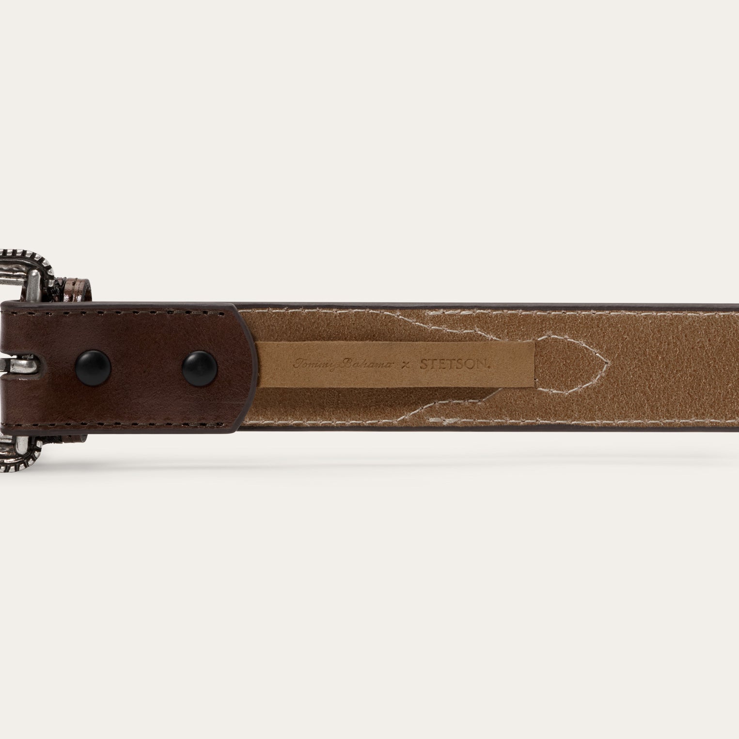 Tommy Bahama x Stetson Tooled Leather Belt - Image 8