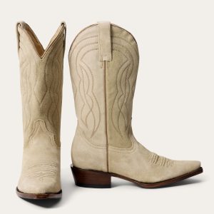 Stetson & THE GREAT. Suede Cowboy Boot