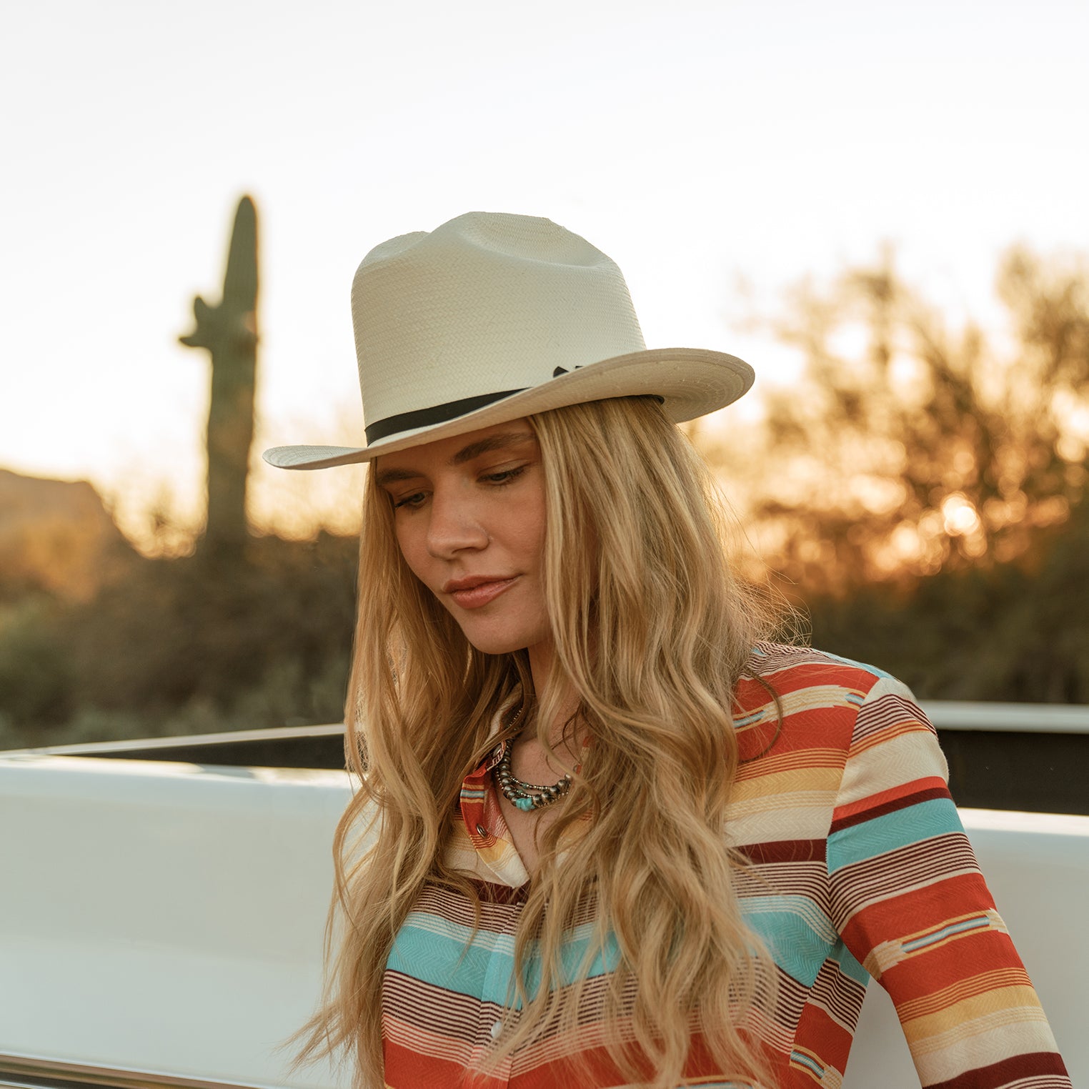 Open Road 6X Straw Cowboy Hat - Image 3