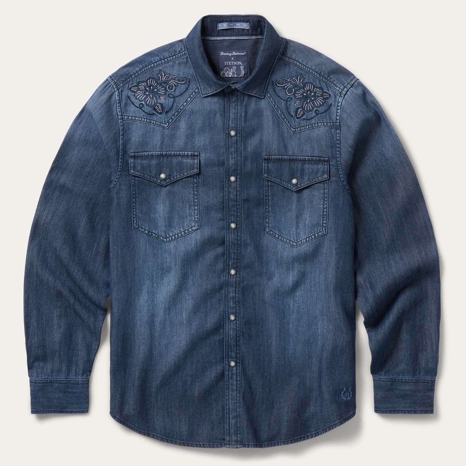 Tommy Bahama x Stetson Calypso Cowboy Long-Sleeve Shirt