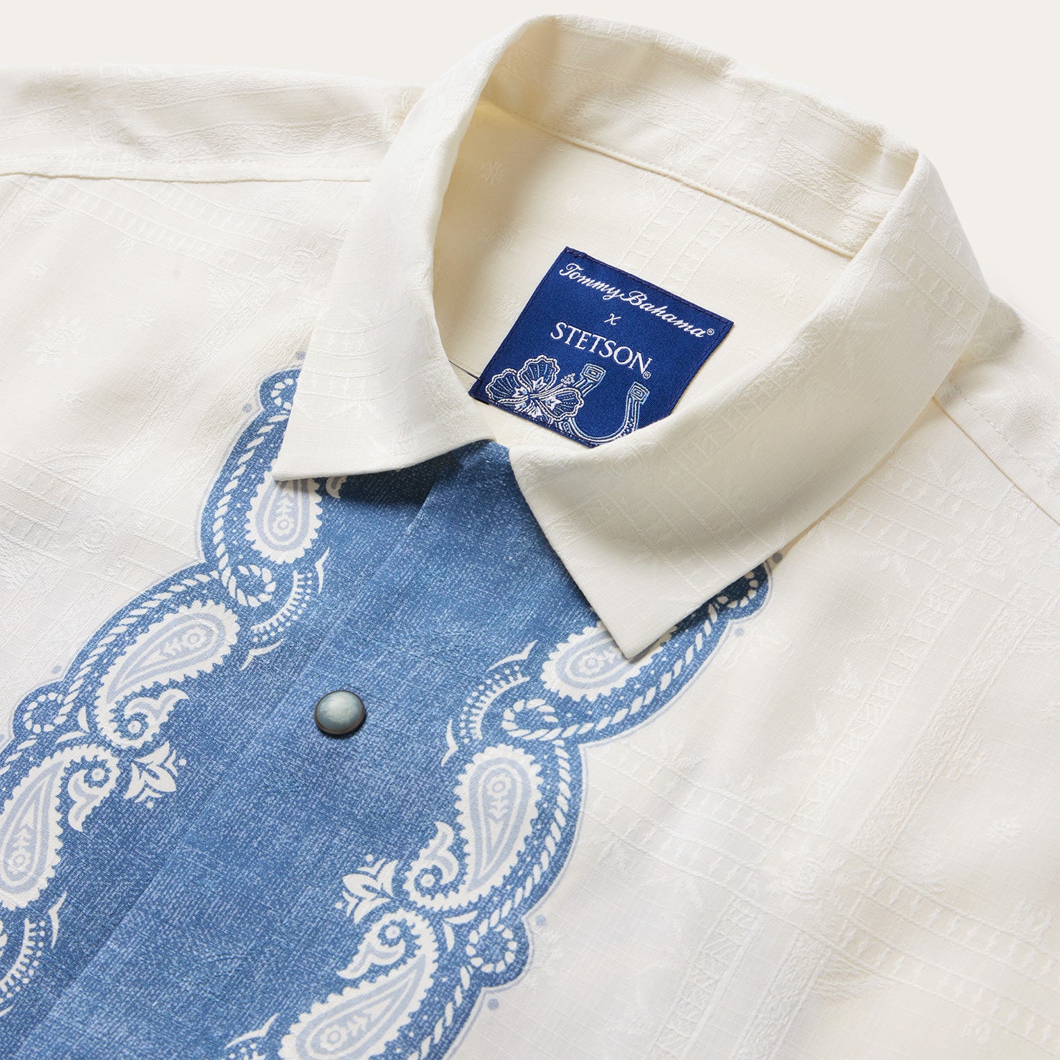 Tommy Bahama x Stetson Life of the Rodeo Silk Camp Shirt - Image 6