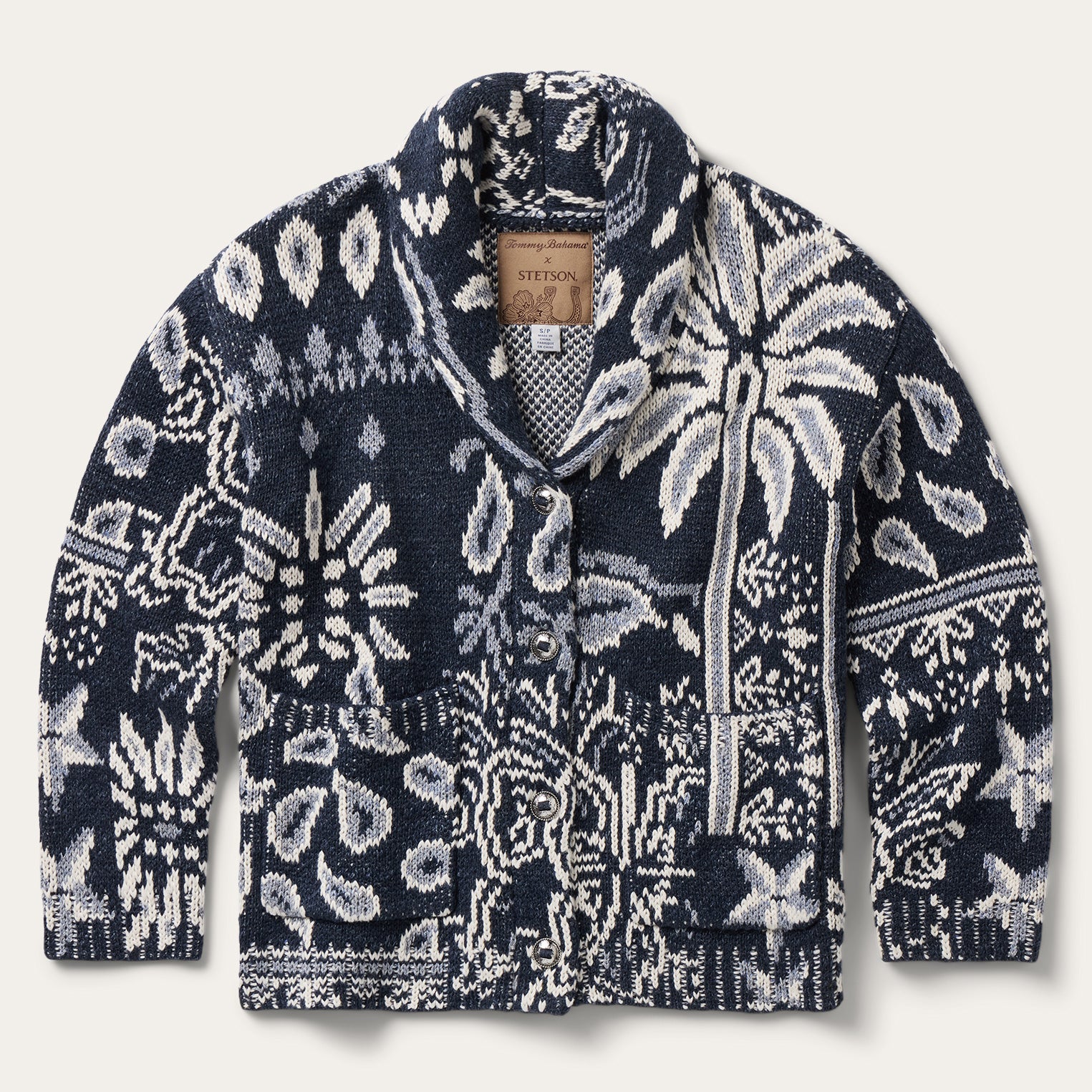 Tommy Bahama x Stetson Palmdana Cardigan