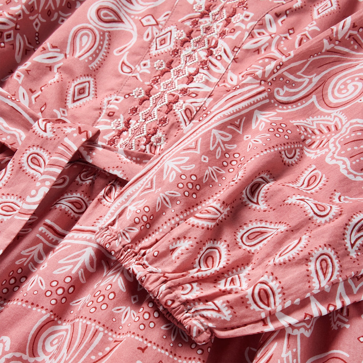 Tommy Bahama x Stetson Bandana Bay 3/4-Sleeve Dress - Image 6