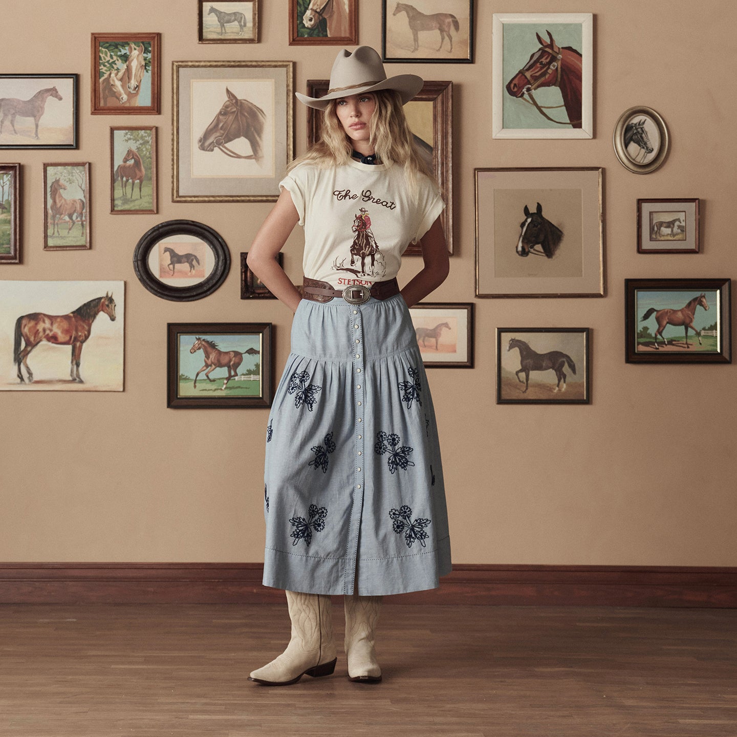 Stetson & THE GREAT. Gus 6X Cowboy Hat - Image 4