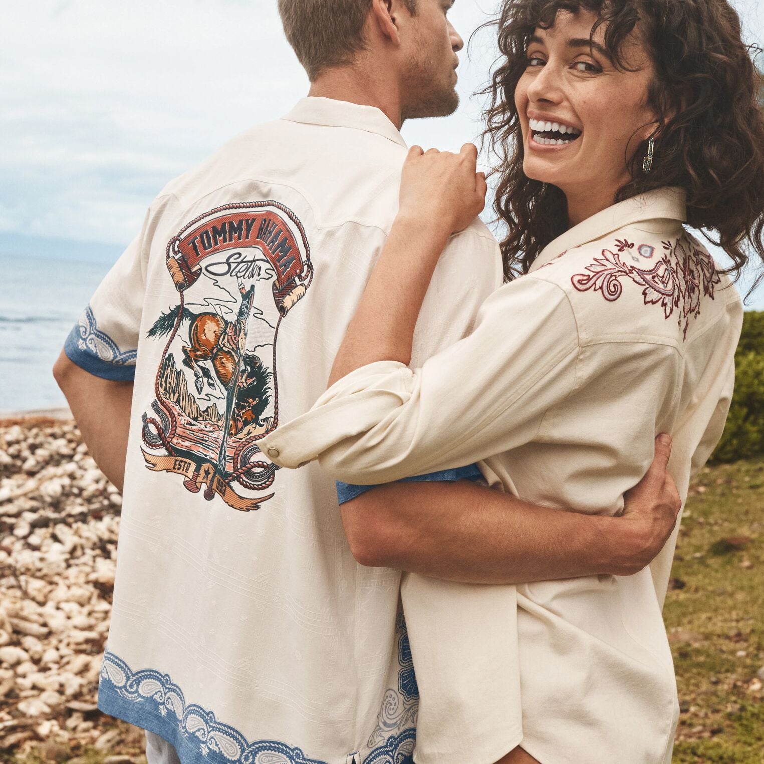 Tommy Bahama x Stetson Life of the Rodeo Silk Camp Shirt - Image 5